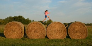 Jumping Hay Bales