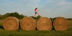 Jumping Hay Bales